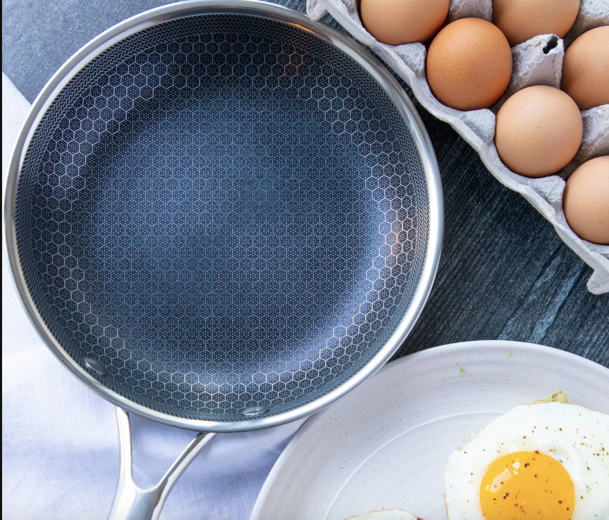 NovaChef Stainless Steel Nonstick Frying Pan For Everyday Cooking | Temsk