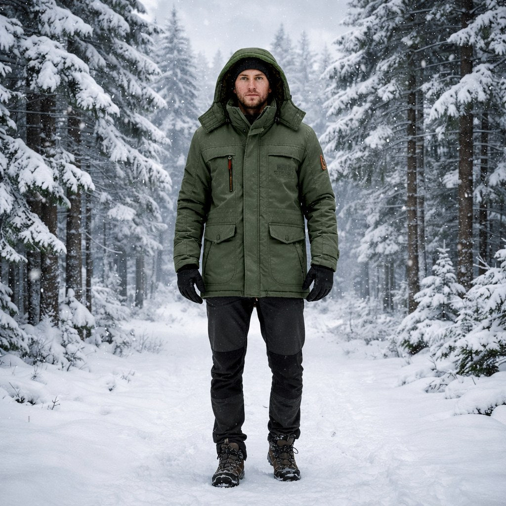 PolarGuard Versatile Quilted Parka For Cold Winter Days | Temsk