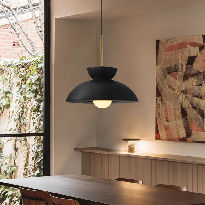 Virelle | Nordic Minimalist Pendant Light With Warm Glow | Snurv | Temsk