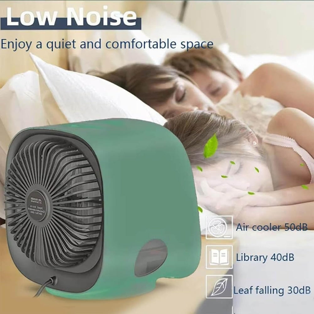 Tragbare persönliche Klimaanlage USB-betriebener Mini-Ventilator zur persönlichen Kühlung | Temsk