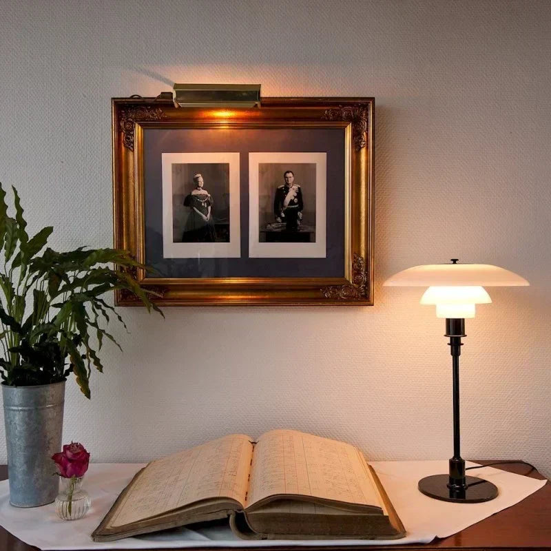 LumaNova Multi-Level Metal Table Lamp in Modern Finish | Temsk