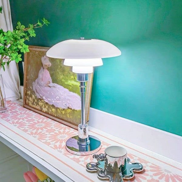 LumaNova Multi-Level Metal Table Lamp in Modern Finish | Temsk