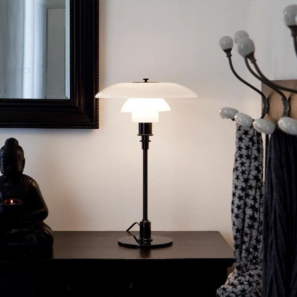 LumaNova Multi-Level Metal Table Lamp in Modern Finish | Temsk