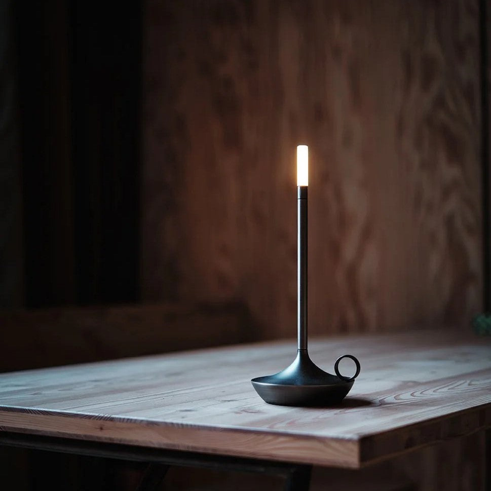 Graceful Curves Define LumenAstra Candlestick Lamp For Timeless Charm | Temsk
