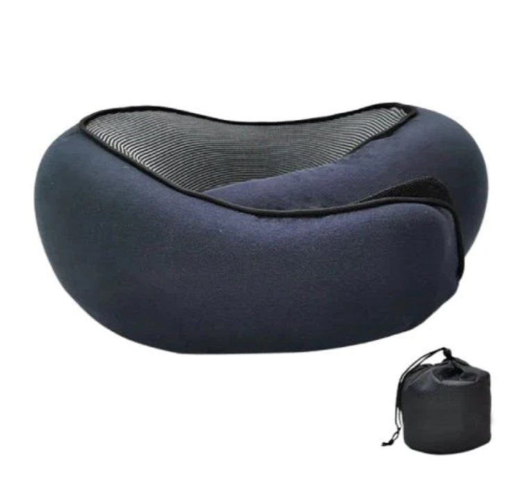 TravelEase Cushioned Neck Pillow For Total Travel Comfort | Temsk
