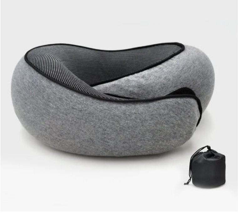 TravelEase Cushioned Neck Pillow For Total Travel Comfort | Temsk