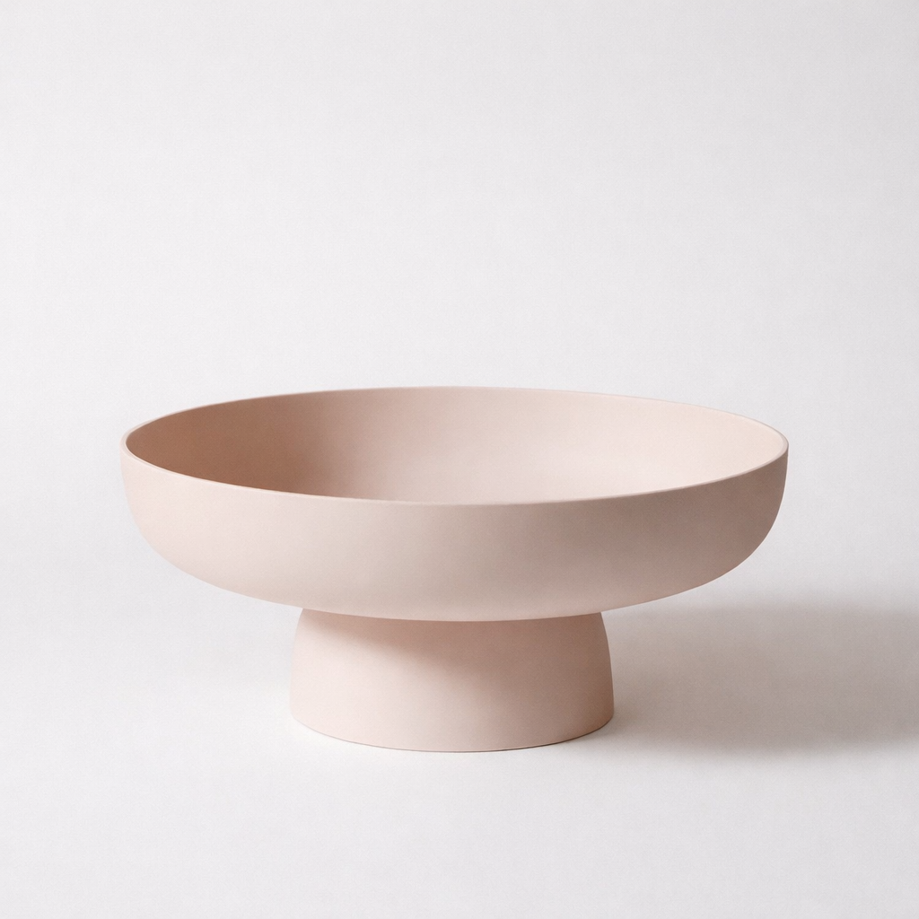 Decorative Pedestal Fruit Bowl For Tabletop And Kitchen Counter | Temsk