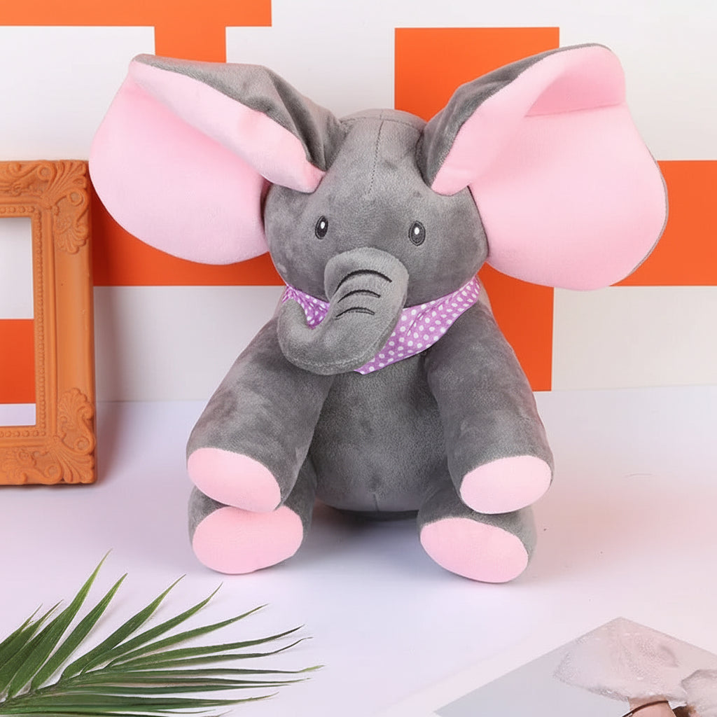 Talking Musical Elephant Plush Toy For Babies And Kids | Temsk