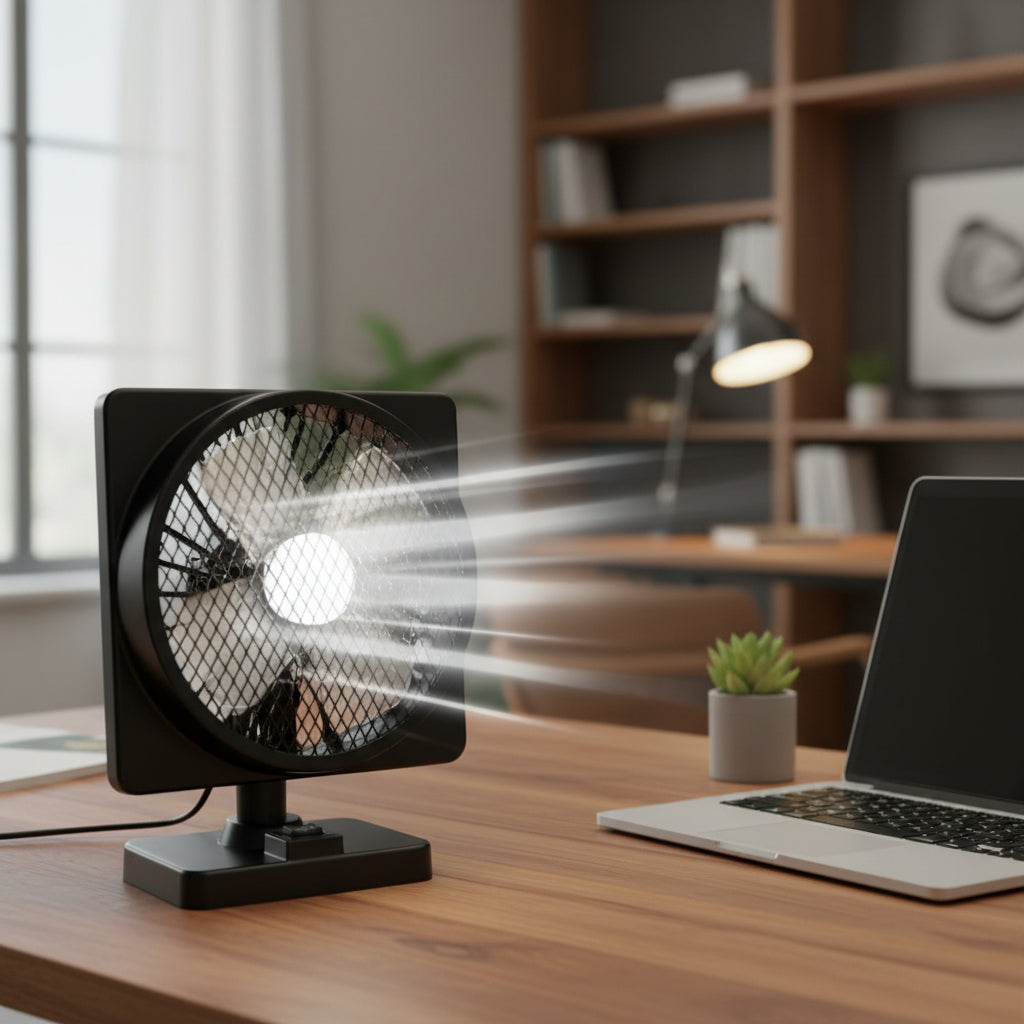 USB-Autoventilator, tragbares Luftkühlsystem für unterwegs | Temsk