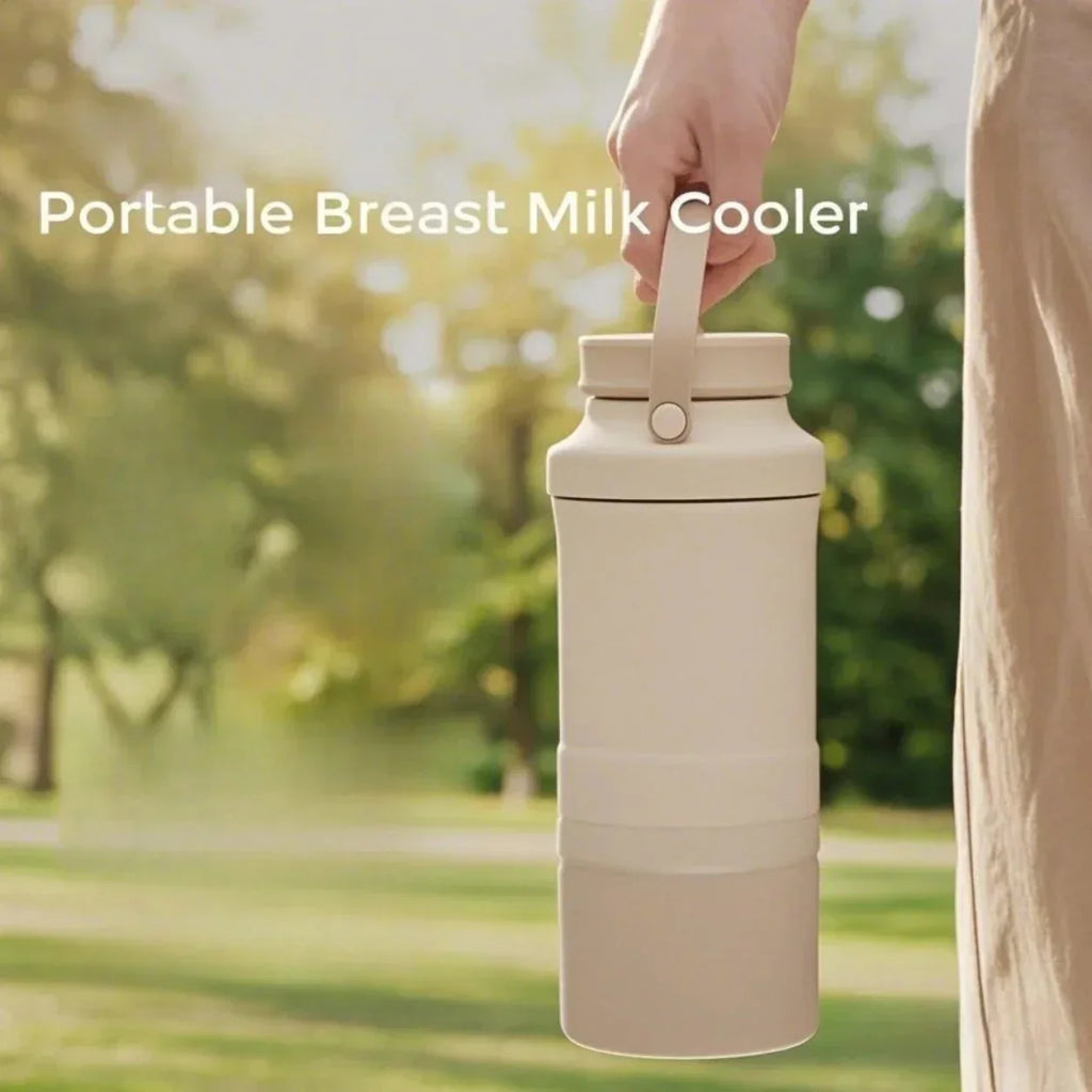 Tragbare isolierte Kühltasche zur Aufbewahrung von Muttermilch für Reisen | Temsk