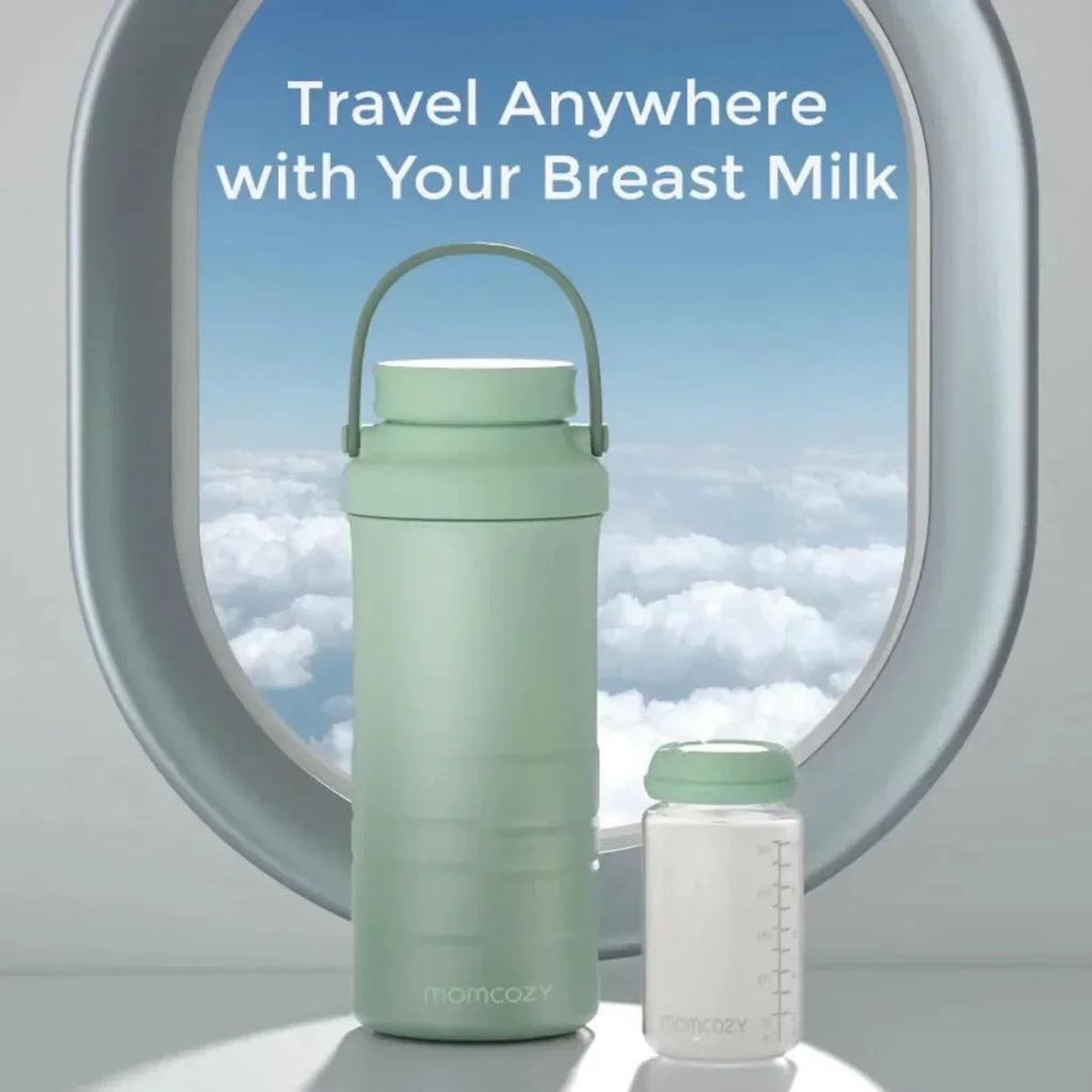 Tragbare isolierte Kühltasche zur Aufbewahrung von Muttermilch für Reisen | Temsk