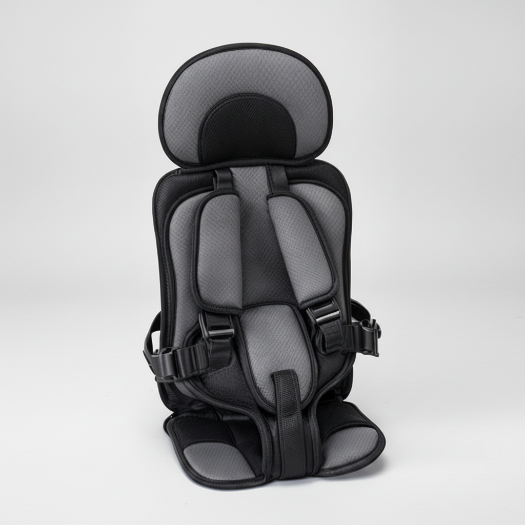 Lightweight Travel Car Seat With Adjustable Harness | Temsk