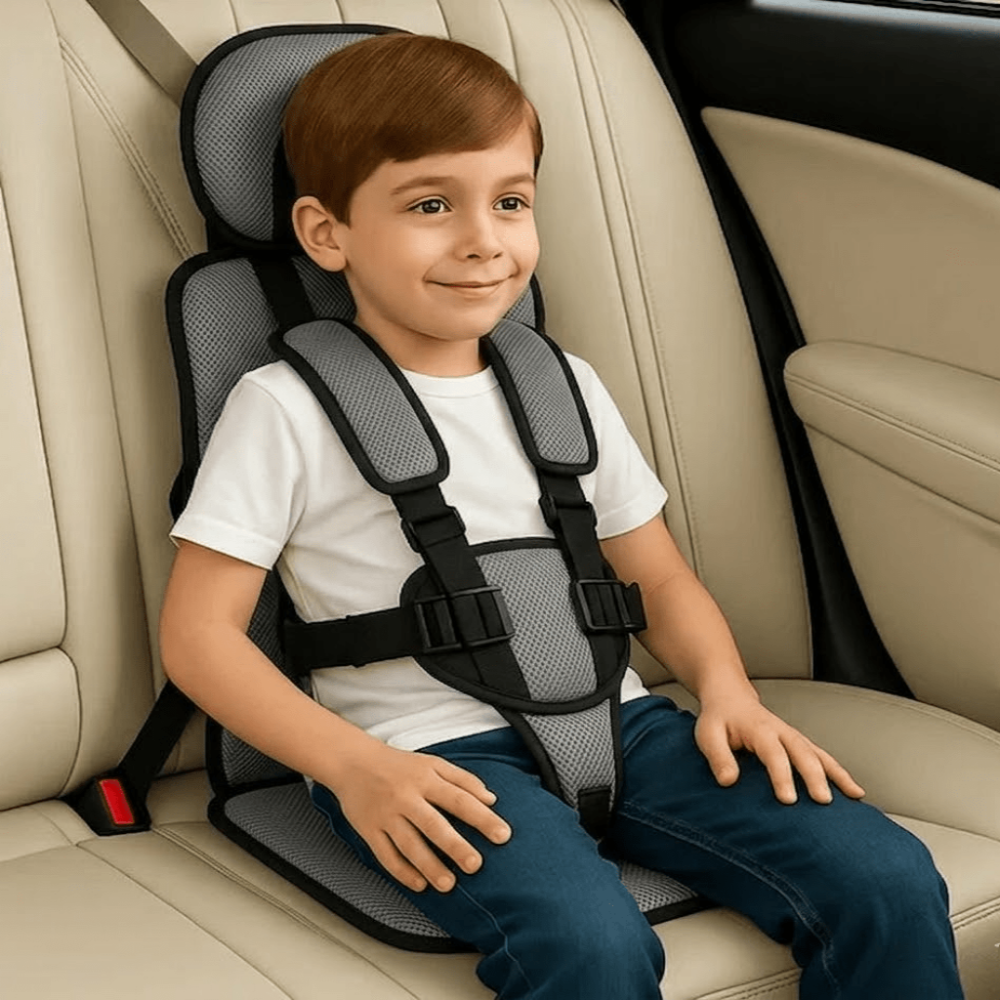 Compact Portable Travel Booster For Car Seat With Harness | Temsk