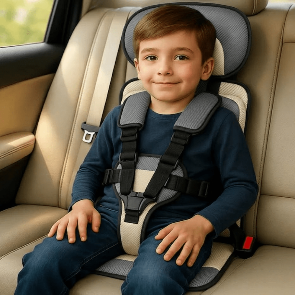 Compact Portable Travel Booster For Car Seat With Harness | Temsk