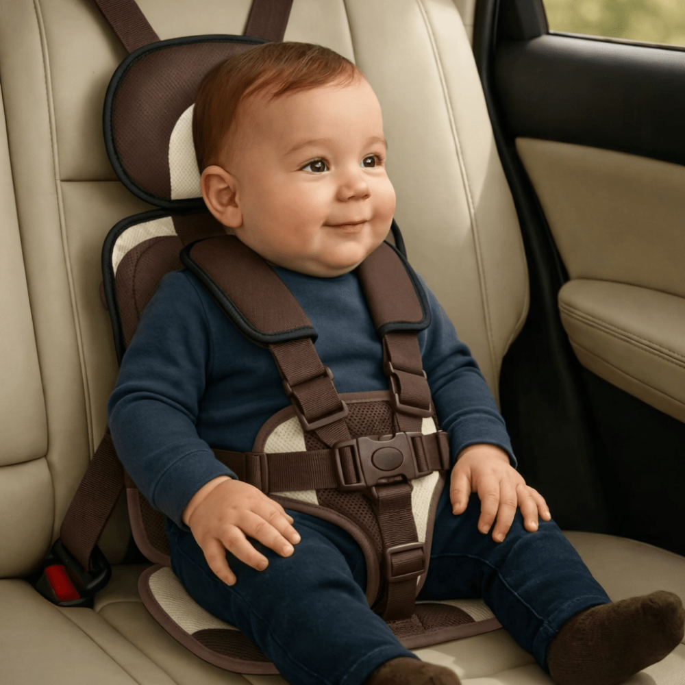 Compact Portable Travel Booster For Car Seat With Harness | Temsk