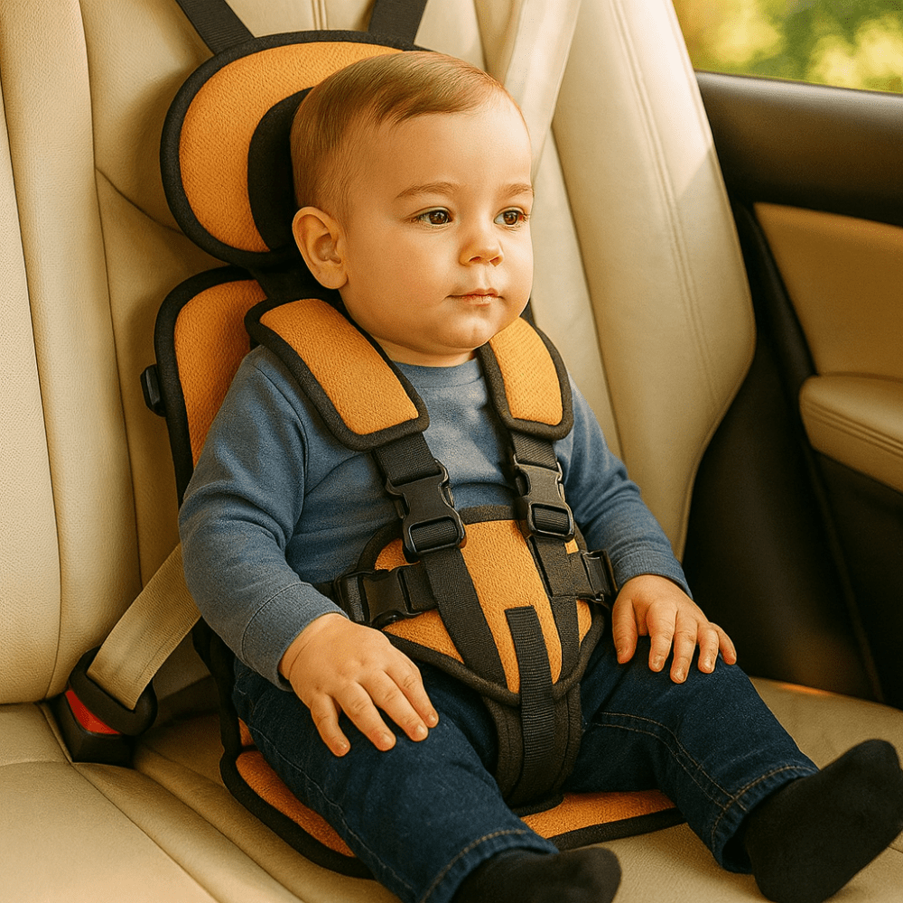 Compact Portable Travel Booster For Car Seat With Harness | Temsk