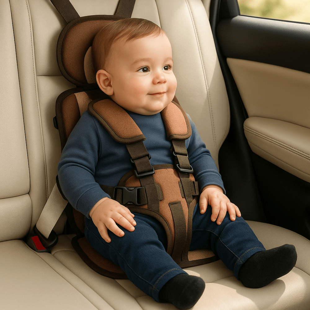 Compact Portable Travel Booster For Car Seat With Harness | Temsk