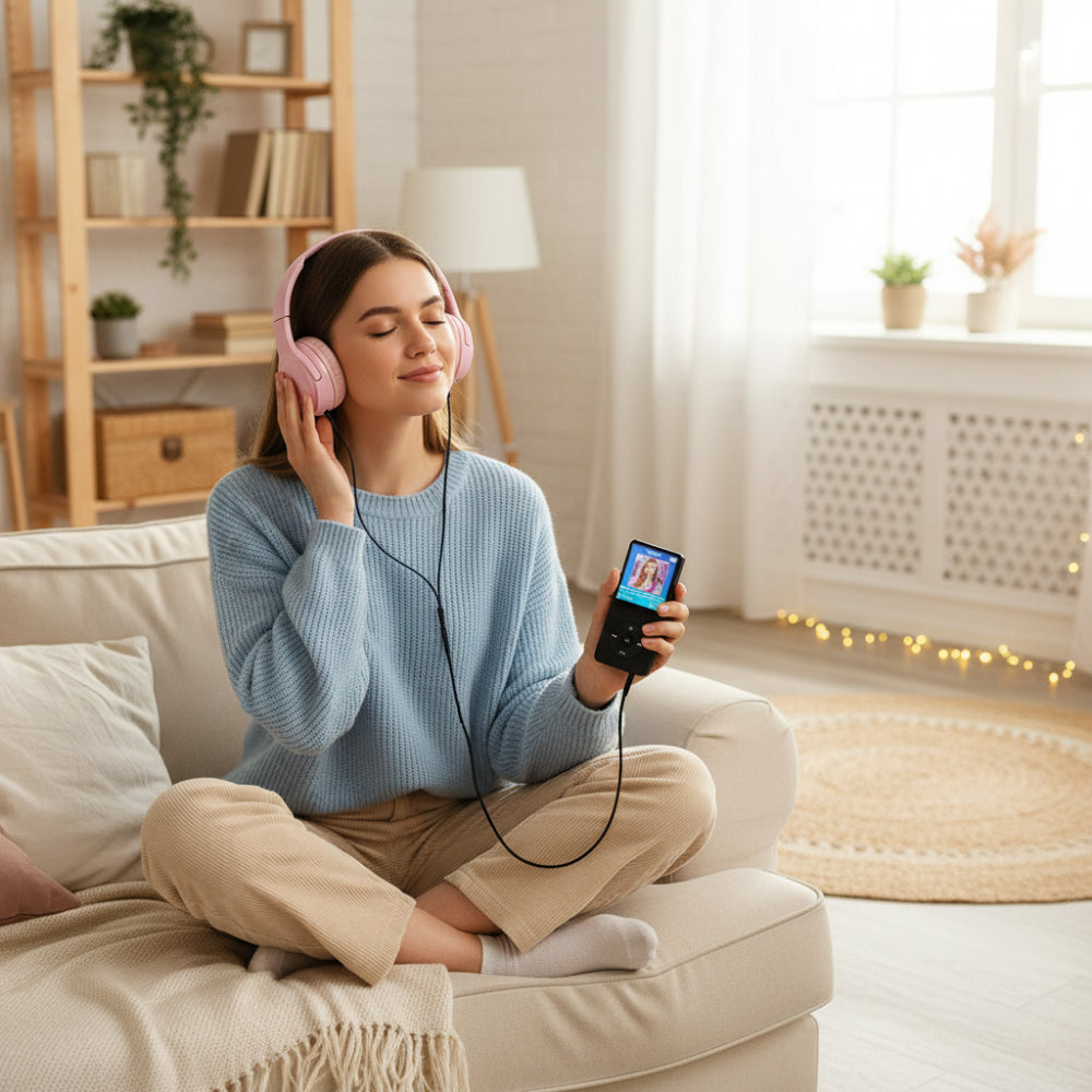 Clip-On tragbarer MP3-Player mit USB-aufladbarem Akku | Temsk