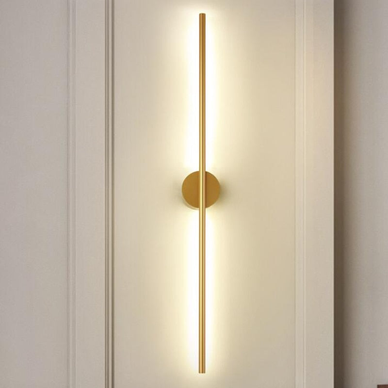 LumaNova Tube Wall Light for Modern Interiors and Living Spaces | Temsk