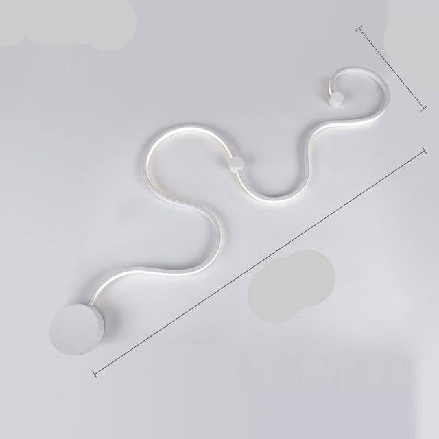 Elegant Modern Wall Light With Acrylic LED for Interiors | Temsk