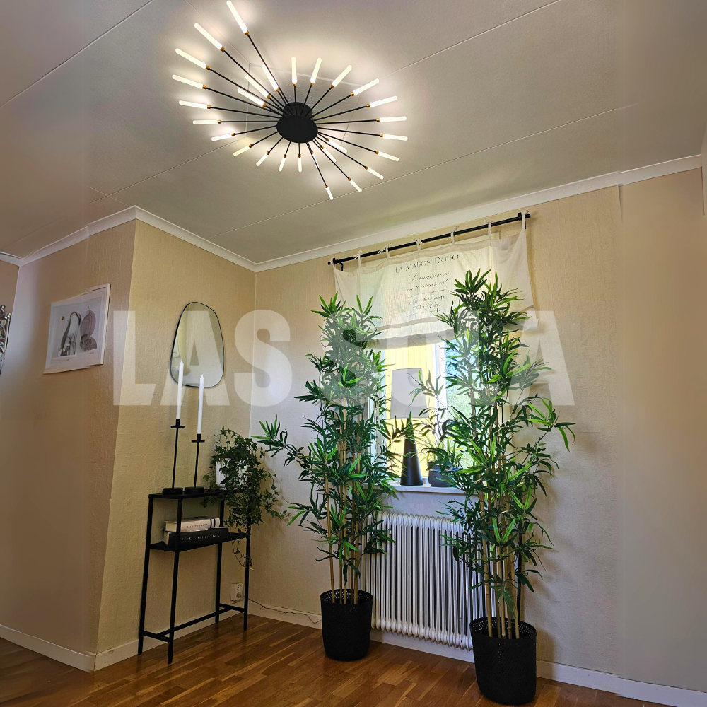 LumaNest Sleek Ceiling Lamp For Living Rooms And Bedrooms With Warm Ambient Lighting | Temsk