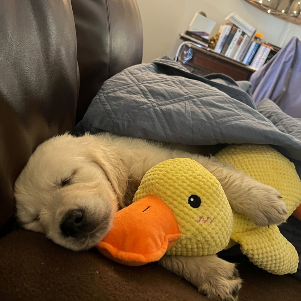 Playful Calming Toy For Dogs With Quacking Sound For Chewing | Temsk
