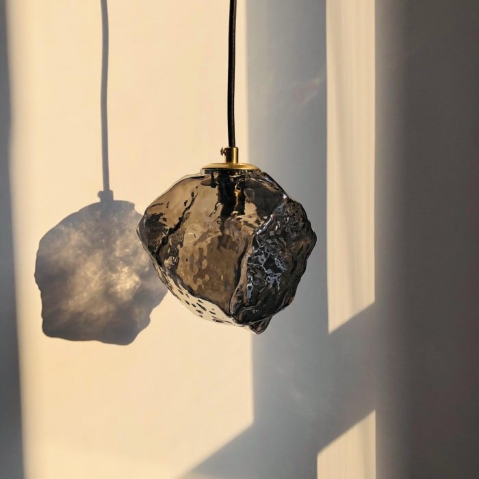 Organic Lava Glass Pendant Light Fixture for Modern Interiors | Temsk