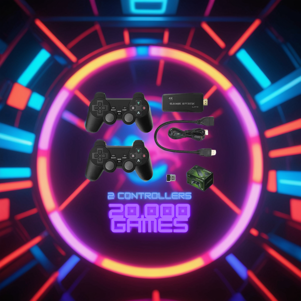 Tragbare Retro-Handheld-Spielkonsole für klassische Gaming-Fans | Temsk