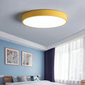 Round LED Ceiling Light Modern Flush Mount For Living Room | Temsk