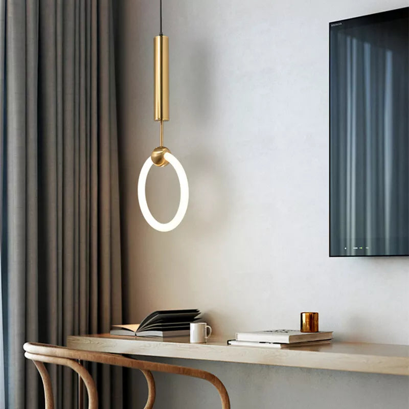 Svea Linear Pendant Lamp With Minimal Nordic Design | Snurv | Temsk