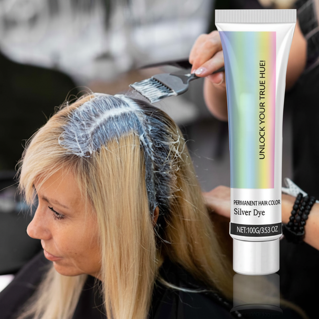 Salon Formula Ash Gray Semi Permanent Hair Dye Cream | Temsk