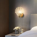 Marina Muschel- und Glas-Wandlampe Moderner Art-Deco-Stil | Temsk