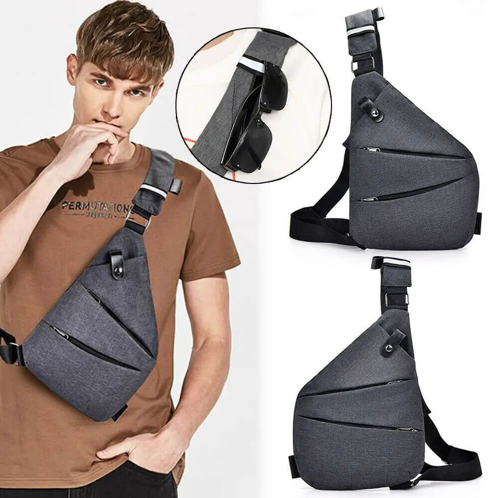 Borsa a tracolla, zaino da viaggio leggero e resistente all'acqua
