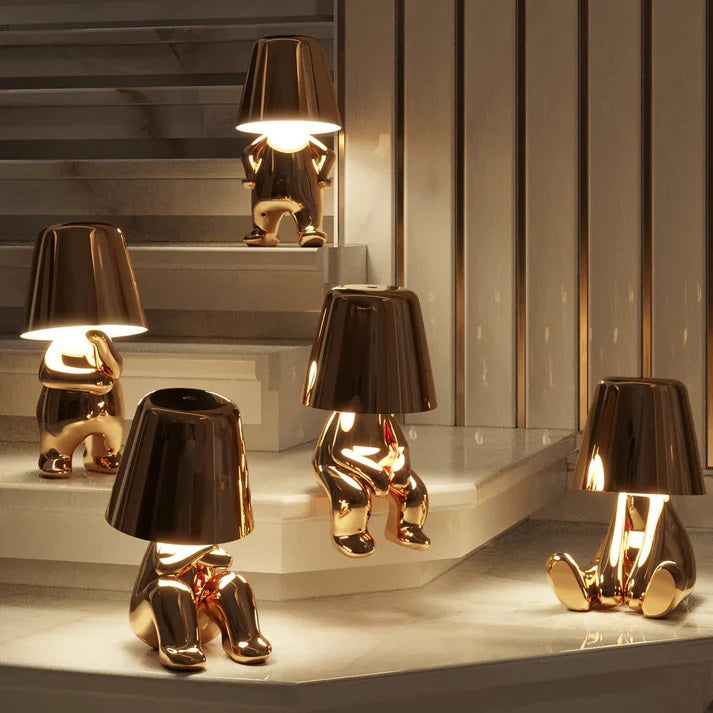 LumaNova Adjustable Table Lamp With Soft Dimmer For Cozy Lighting | Temsk