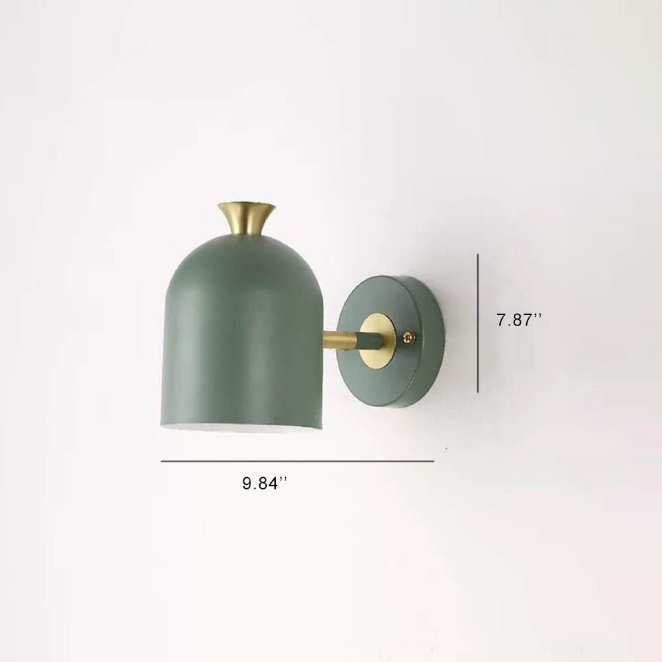 Aurora Wall Lamp Featuring Cylindrical Metal Design | Temsk