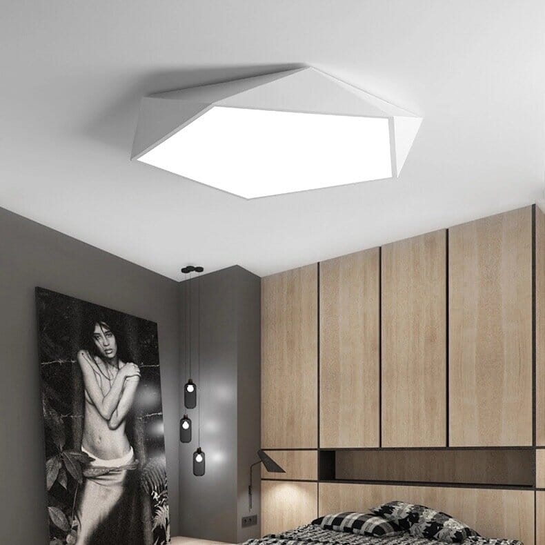 Skydor LED-Deckenleuchte mit modernem geometrischem Design | Temsk