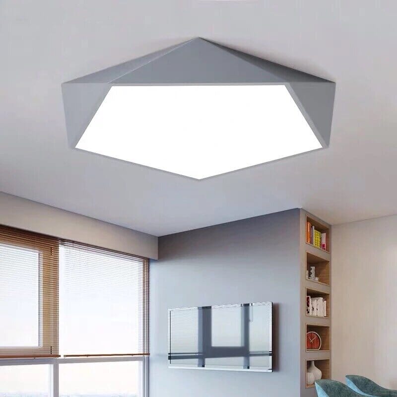 Skydor LED-Deckenleuchte mit modernem geometrischem Design | Temsk