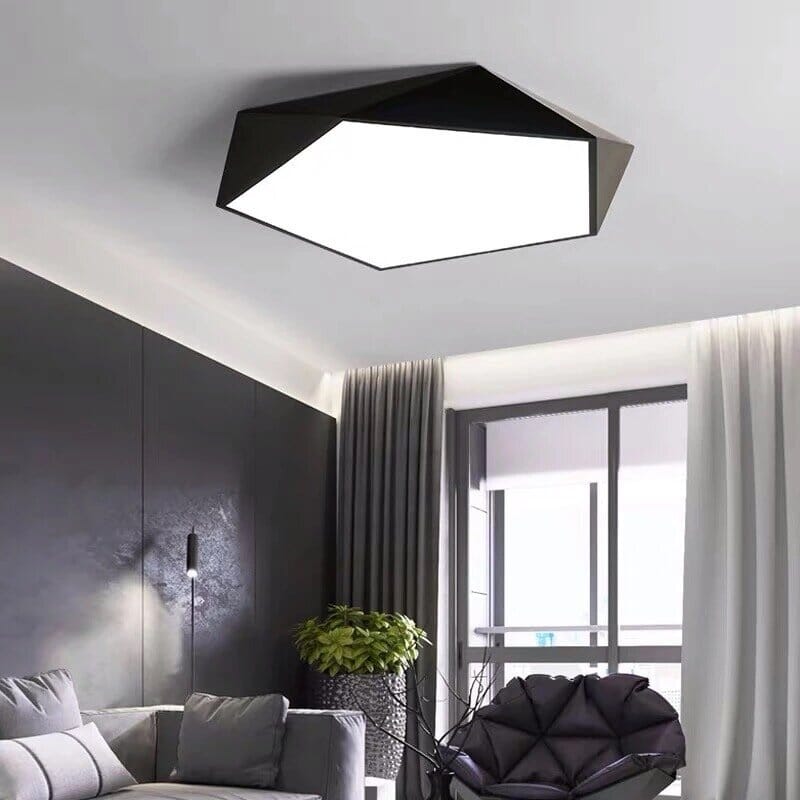 Skydor LED-Deckenleuchte mit modernem geometrischem Design | Temsk