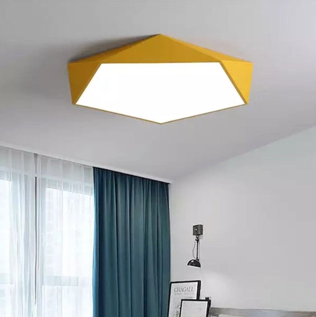 Skydor LED-Deckenleuchte mit modernem geometrischem Design | Temsk