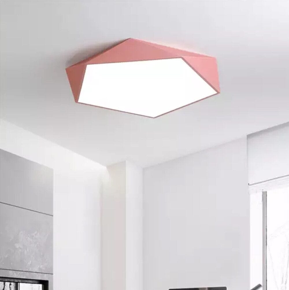 Skydor LED-Deckenleuchte mit modernem geometrischem Design | Temsk
