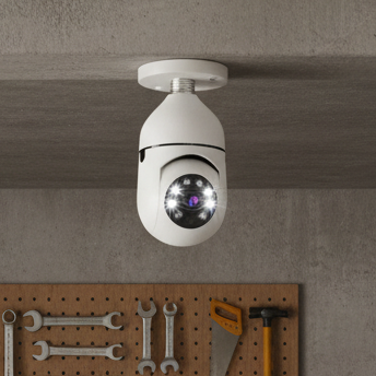 Câmara de Segurança AstraGuard 360 Graus com Visão Noturna e Vigilância Completa | Temsk
