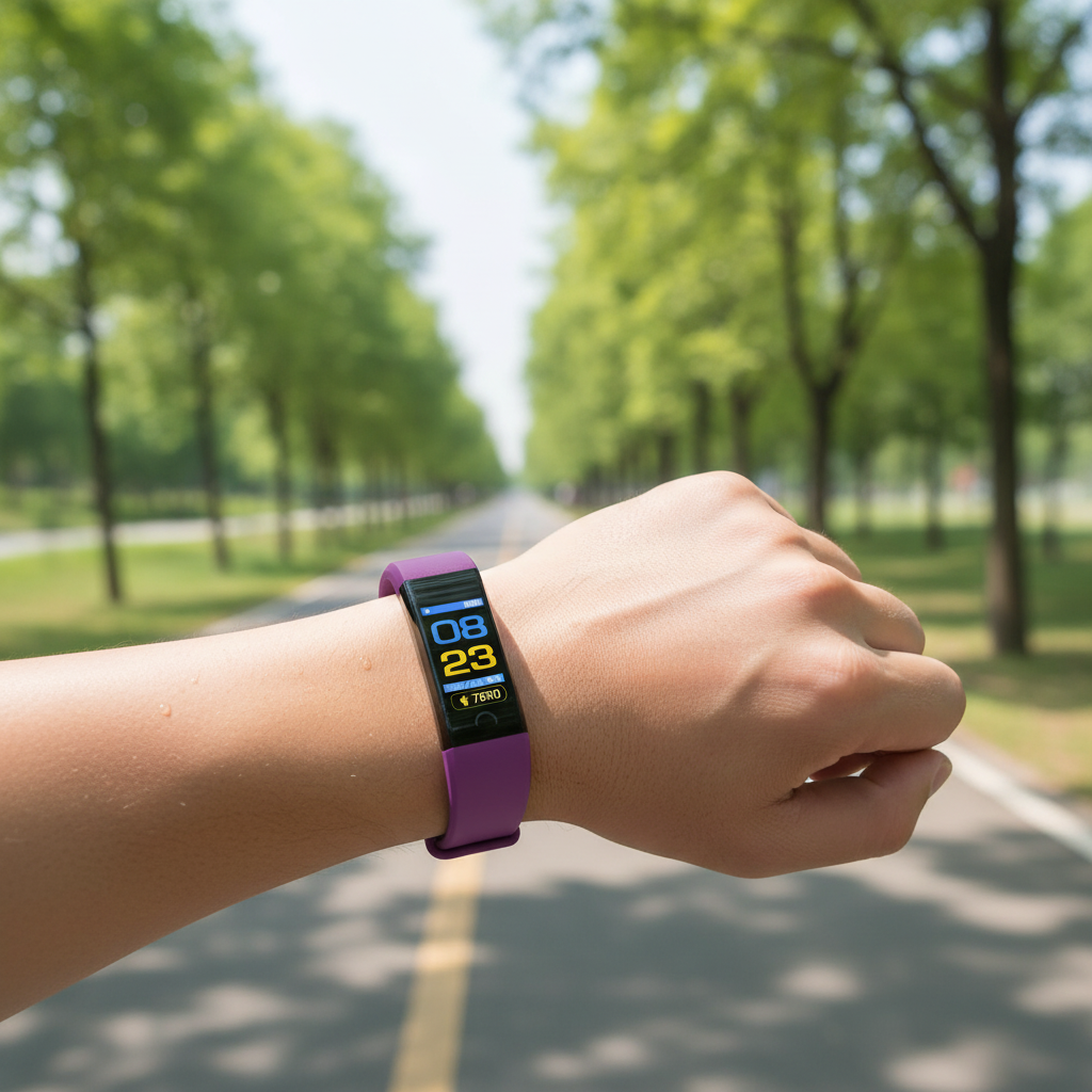 Senioren-Smartwatch Aktivitätstracker Fitnessarmband für einfache Wellness-Überwachung | Temsk