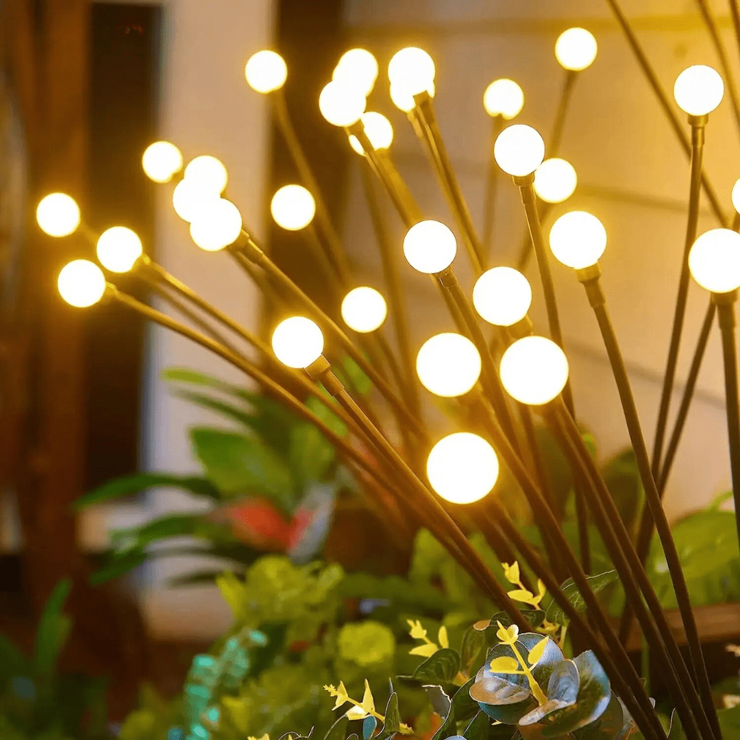 GlowWing Solar Garden Lights for Atmospheric Evenings | Temsk