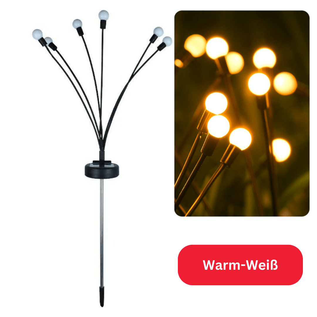 GlowWing Solar Garden Lights for Atmospheric Evenings | Temsk