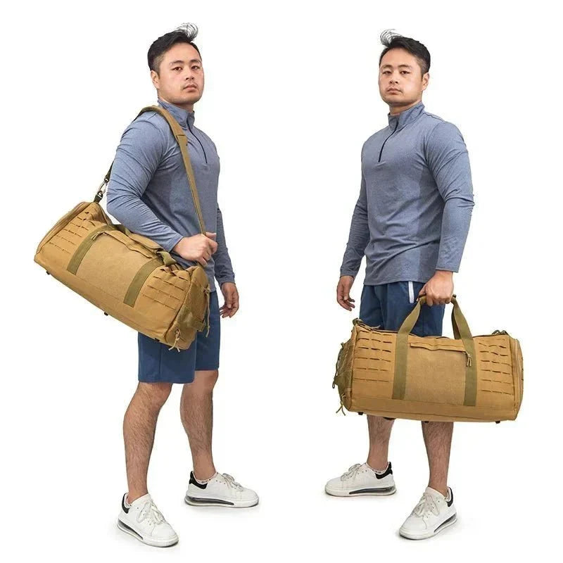 Sportovní taška Duffel, odolný kompaktní cestovní batoh 40 l | Temsk
