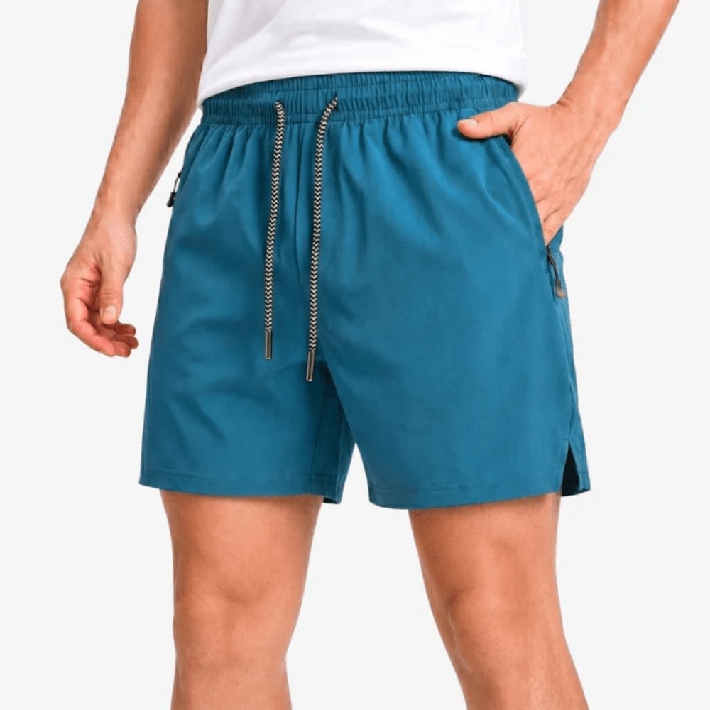Pantaloncini sportivi leggeri e traspiranti con coulisse