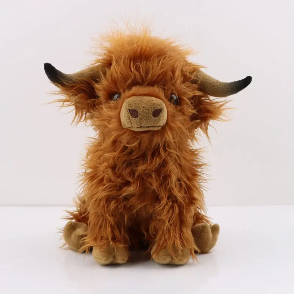 Highland Cow Plüsch Kuscheltier für alle Altersgruppen | Temsk