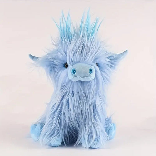 Highland Cow Plush Toy For All Ages By Temsk Soft Stuffed Animal