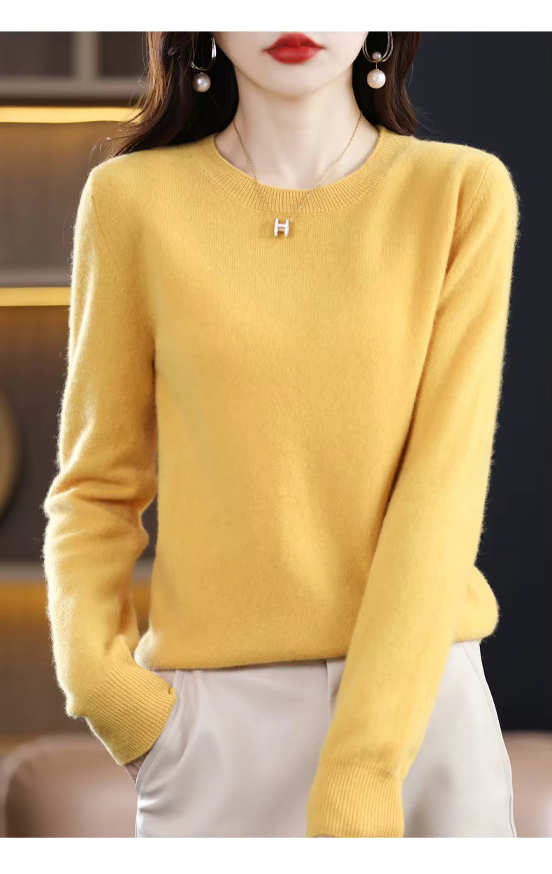 Nova Women's 100 Percent Pure Wool And Cashmere Sweater Edition | Temsk