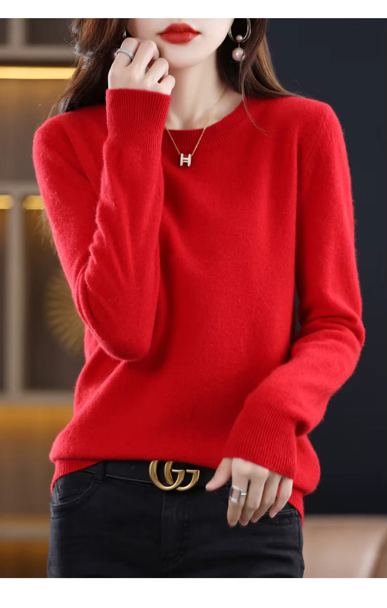 Nova Women's 100 Percent Pure Wool And Cashmere Sweater Edition | Temsk